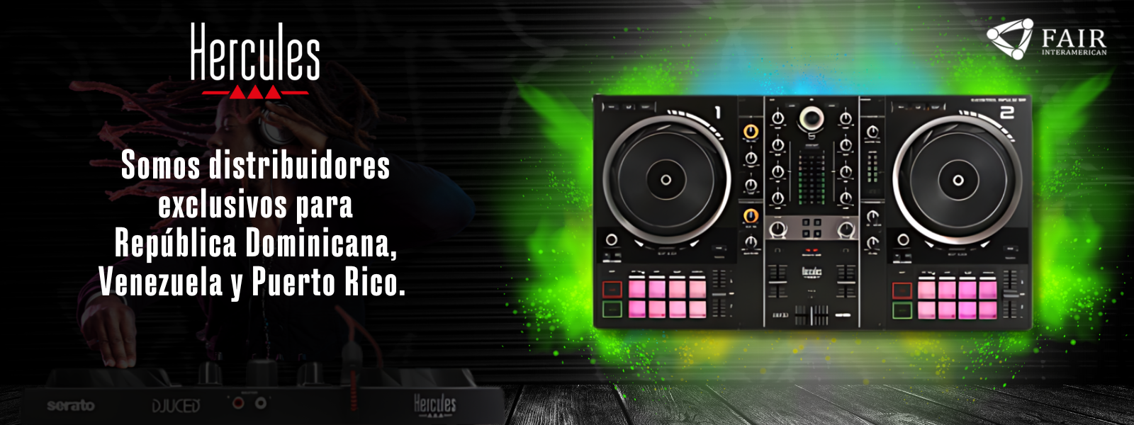 Hercules DJ Banner
