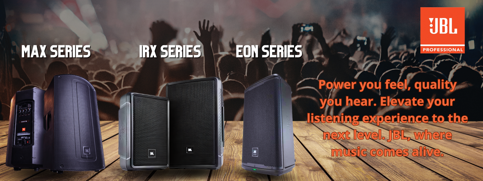 JBL Professional Banner
